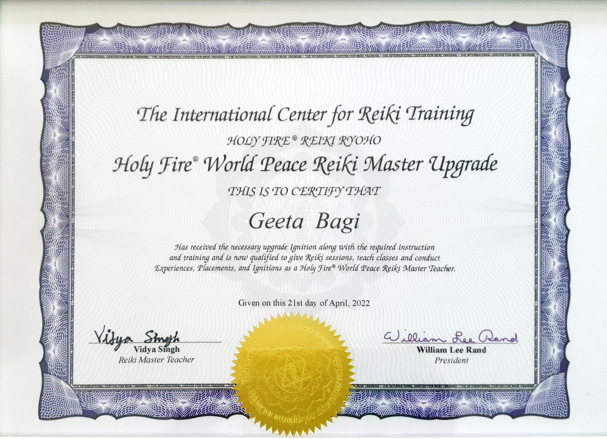 Reiki-world-certificate